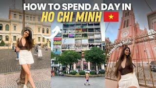 *HO CHI MINH* One Day Itinerary! | Vietnam Travel Vlog | Ishita Khanna