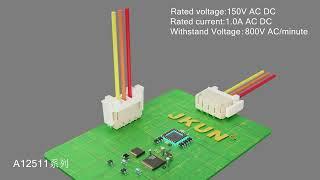 A12511 1.25mm pitch wire to board connector.