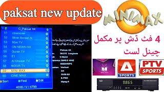 paksat new update | paksat new channel list | paksat 1R new update today