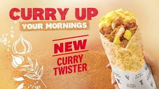 KFC Breakfast Curry Twister