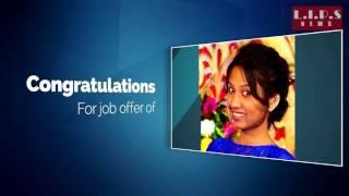 L.I.P.S INDIA Reviews - Congratulations, Kavita Baagul  - LIPS PHP Student.