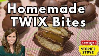 Homemade TWIX Bites - Steph’s Stove