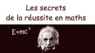 Comment réussir en maths ?