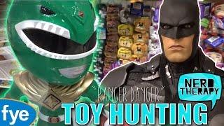 Toy Hunting at FYE with Nerd Therapy Ep.1 "Ranger Danger"