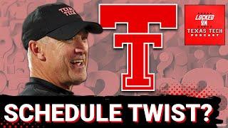 Preparing for a twist in Texas Tech's 2025 Big 12 schedule