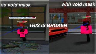 VOID MASK IS OP (you need to wear it) | DA HOOD