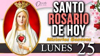 Santo Rosario Corto de Hoy Lunes 25 de Noviembre  Misterios Gozosos  @orando_con_jesus