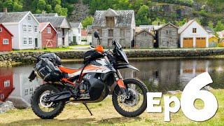 Motorcycle Adventure across Norway 06 - Gudvangen & Stegastein Viewpoint