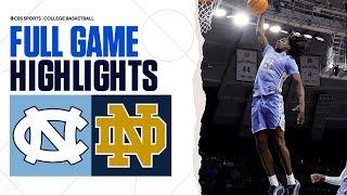 North Carolina vs. Notre Dame | FULL GAME HIGHLIGHTS