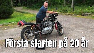 Första starten på 20 år. Suzuki GSX 1100 E