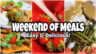 Weekend of Meals | Budget Meal Ideas | Real Life Meals