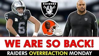 Raiders Can Be Good With Antonio Pierce! Raiders Rumors & Overreaction Monday After Browns Game