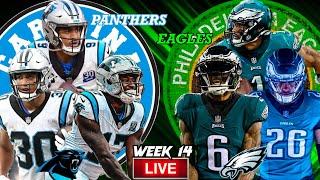  Panthers VS Eagles | ULTIMATE Live Stream Reactions | Week 14