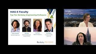 UC Berkeley Graduate Diversity Admissions Fair - MAS-E Session (October 9, 2024)