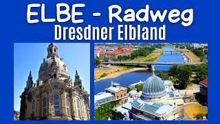 ELBE-Radweg 2️⃣ Pirna - Dresden - Niederwartha | Panorama Radtour - Etappe |