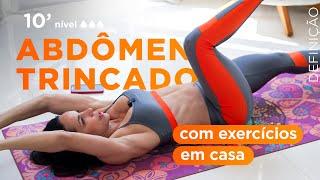 Quadradinhos no abdômen - como trincar a barriga em CASA- Carol Borba 