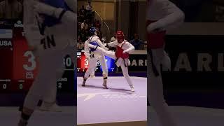 What A COMEBACK!!  #usatkd  #usataekwondo #taekwondo #tkd #worldtaekwondo