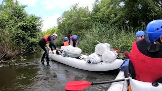 Водний похід на байдарках, р. Інгул.