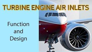 Aircraft Turbine Engine Air Inlets: Design, Function, and Optimization