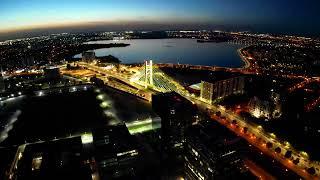 4K aerial footage of Lake Morii Bucharest Romania 2023