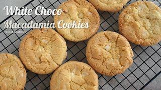 겉은 바삭! 속은 쫀-득한 '화이트초코 마카다미아 쿠키' 만들기 : The Best White Choco Macadamia cookies recipe  | siZning