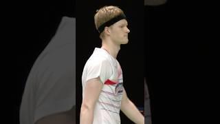 Nice try, Anders Antonsen!  #bwf #badminton