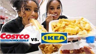 IKEA vs. COSTCO FOOD (TASTE TEST)