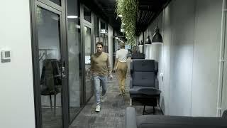 Corporate Business Office Employees Walking | Free Stock Footage | Creator Stockify