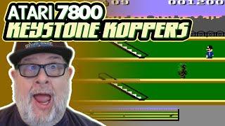 ATARI 7800 Keystone Koppers - A Homebrew Game by MuddyVision! Retro Bliss Live!