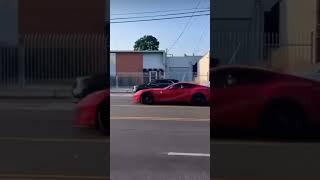 FERRARI 812 SUPERFAST DRIFT LOUD V12 creds Ferrari hood