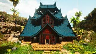 Japanese Castle | Build Tutorial | ARK: Survival Ascended