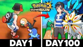 I Played 100 Days in Pokemon Ultra Sun... BEST Pokemon Game