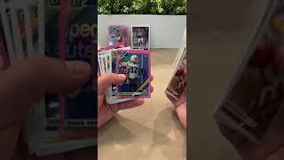 Bowman baseball, 2019 Optic and 2020 Score football, and a Mosaic basketball blaster box