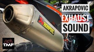 2019 KTM 790 Adventure R Akrapovic Exhaust - Sound Only