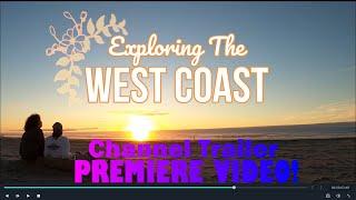 PREMIER/CHANNEL Preview Video Exploring The West Coast! PT van life vloggers west coast traveling.