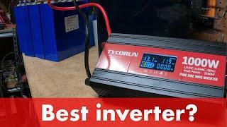 Looking for a nice inexpensive inverter?  Try the TYCORUN 1000w Inverter Pure Sine Wave