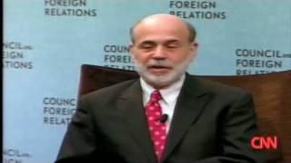Ben Bernanke speaking at  the CFR