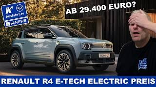 2025 Renault R4 E-Tech Electric from 29,400 euros? Configuration check: I end up at over 40,000 €!