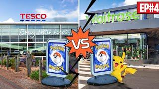 Which UK SuperMarket is the VERY BEST for Pokémon Cards?! Episode 4 - TESCO vs WAITROSE