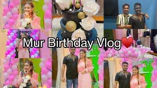 Mur Birthday Vlog️||Biyar Pisot Mur first Birthday Ane dore par hol