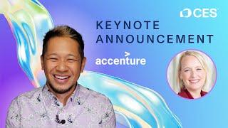 Accenture Takes the Stage: CES 2025 Keynote Reveal