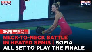 PWR DUPR India Masters 2024: Nail-Biting Sofia Sewing Vs Somer Dallabona In Semifinal 02| Watch