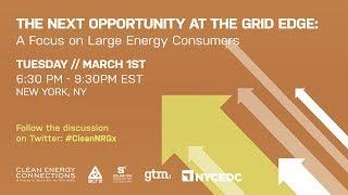 The Next Opportunity at the Grid Edge: A Focus on Large Energy Consumers