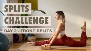 Day 2 - 30min Front Splits Stretching Routine – Free live online Splits Challenge Zohar.Yoga.Flex