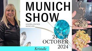 Kristalle LIVE at the 2024 Munich Mineral Show.