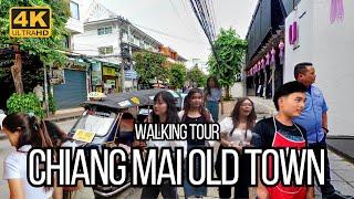  4K HDR | Walking Chiang Mai - The BEST Street Food In the World