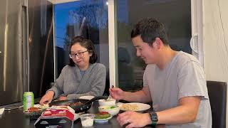 Korean Dinner At Home And Talking About Being A Content Creator