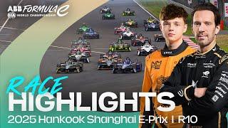 Drama All The Way To The Line!  | 2025 Hankook Shanghai E-Prix Round 10 Highlights
