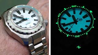 Big, Bold and Beautiful: Zelos Hammerhead 3 Steel Frost with fully lumed dial | Review