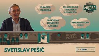 Svetislav Pešić, gost 17. epizode serijala (Ne)uspjeh prvaka s Mirzom Džombom